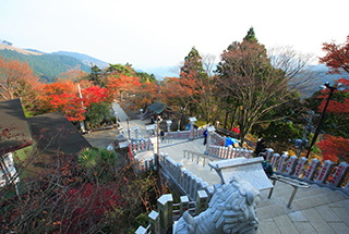 The Oyama-dera temple