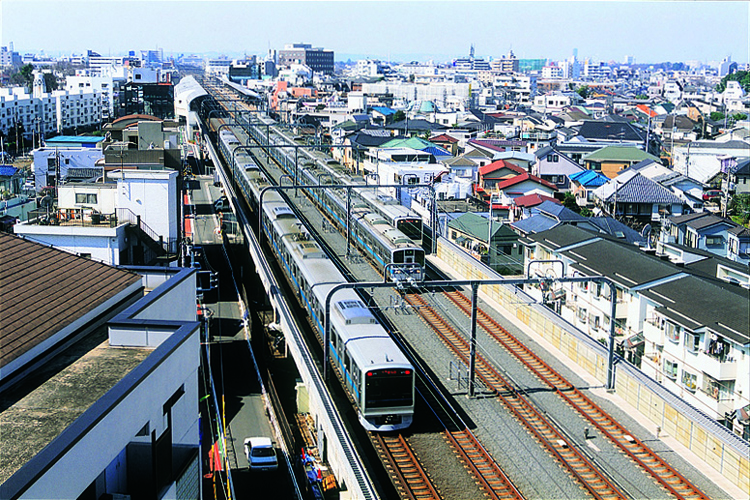 複々線完成区間