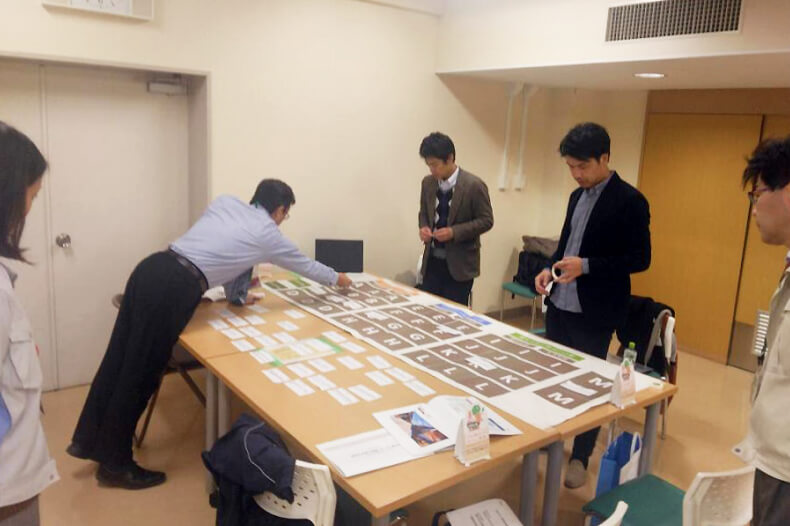 秦野市でのワークショップの様子