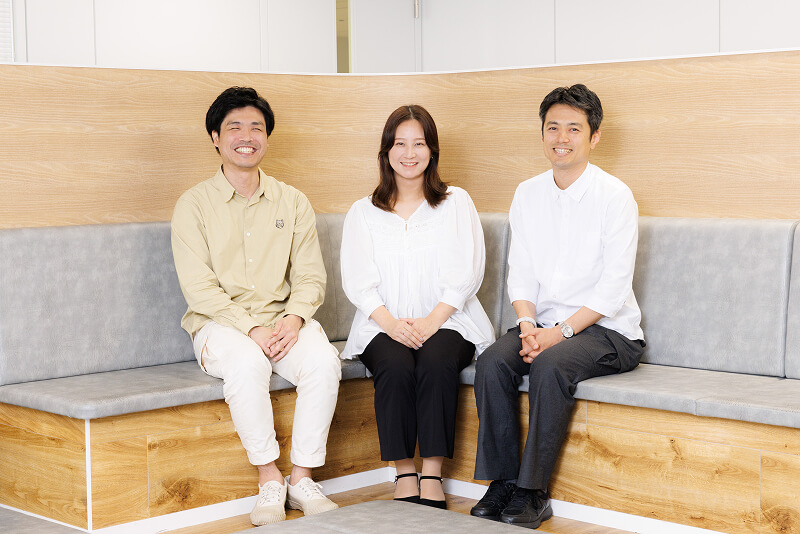 増田さん、上田さん、田中さんイメージ