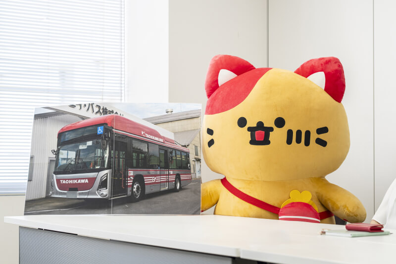 サンエックス社がデザインしたEVバスのイメージ