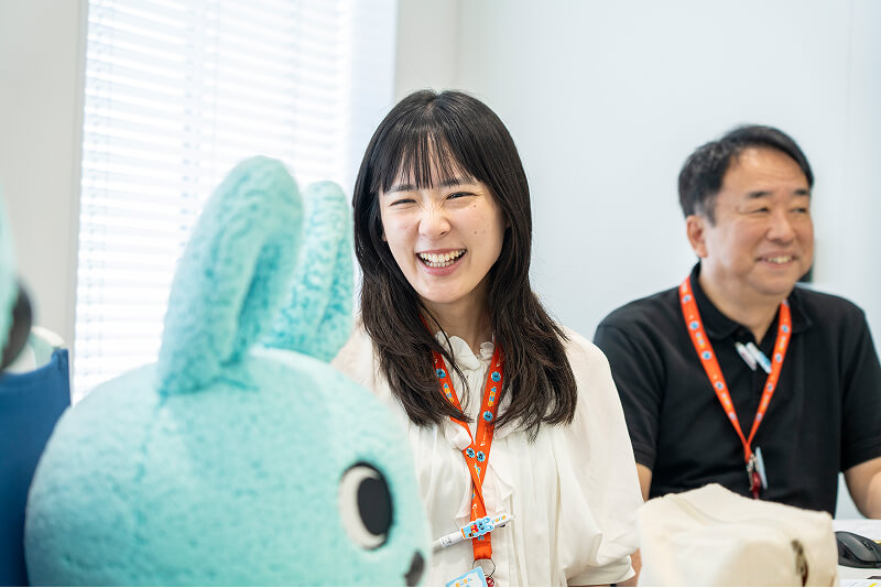 佐藤さんと秋山さんのイメージ