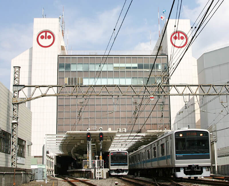 小田急線町田駅の真上にある小田急百貨店町田店イメージ
