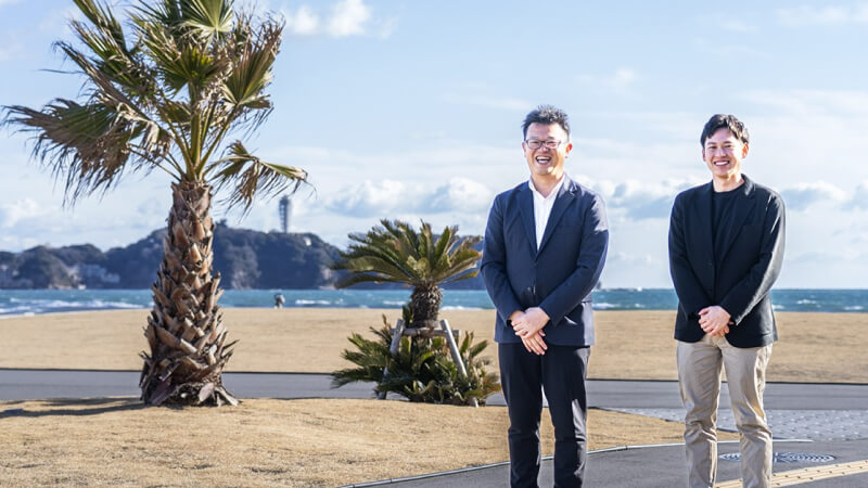諏訪部さんと比留田さんイメージ