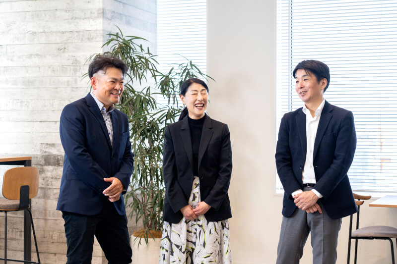 正木さん、井上さん、日置さんイメージ