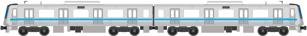 小田急線電車イラスト