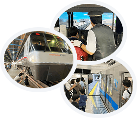 運転シミュレーター体験・喜多見電車基地探検ツアーの写真
