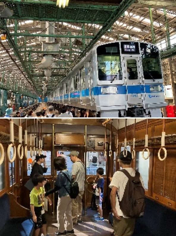 ロマンスカーミュージアム・海老名電車基地探検ツアーのイメージ画像