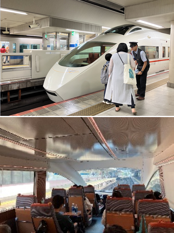 ロマンスカー・VSE（50000形）の株主さま向け特別運行イベントのイメージ画像