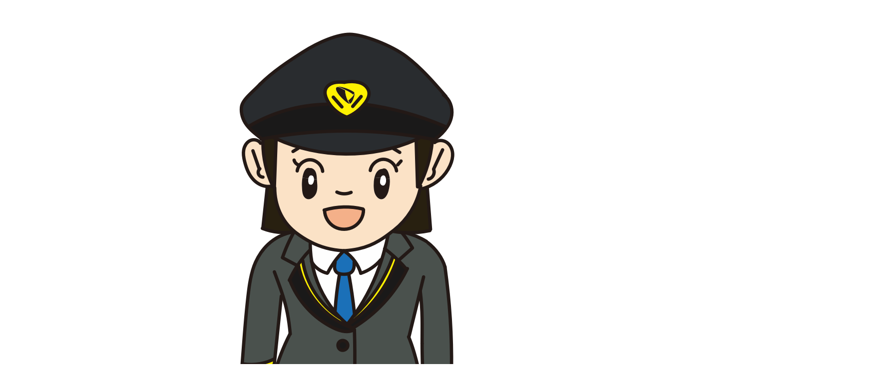 ほとんどのダウンロード 車掌 さん イラスト