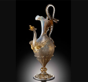 箱根ガラスの森美術館 マエストロの華麗な妙技 －龍と生き物たちのヴェネチアン・グラス－