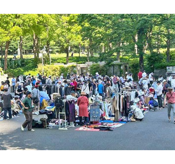新宿中央公園フリーマーケット