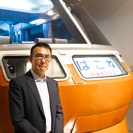ロマンスカーミュージアム館長 高橋孝夫