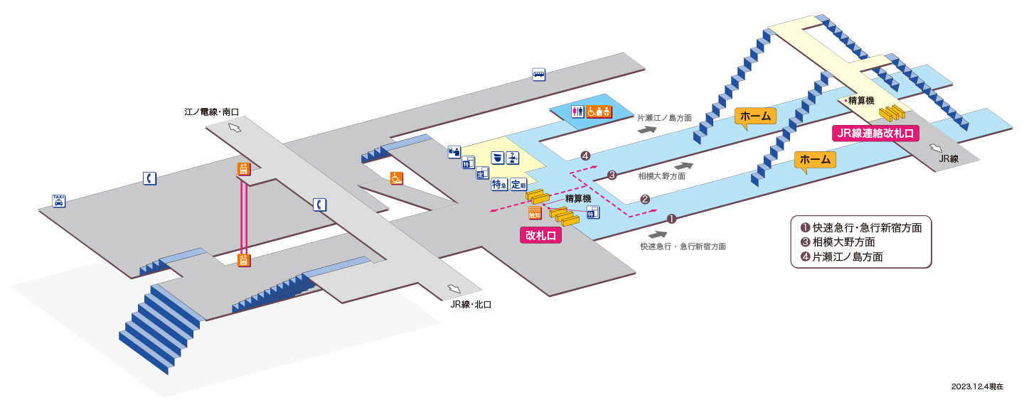 藤沢駅のご案内 小田急電鉄