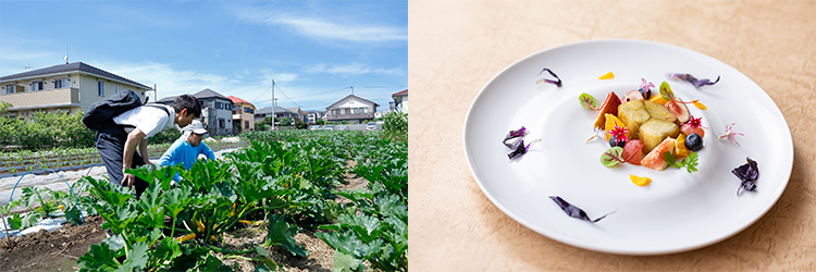 地産地消やフードロス削減への取り組み