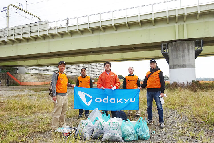多摩川河川敷・狛江市