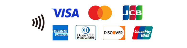 タッチ決済可能ブランドロゴ