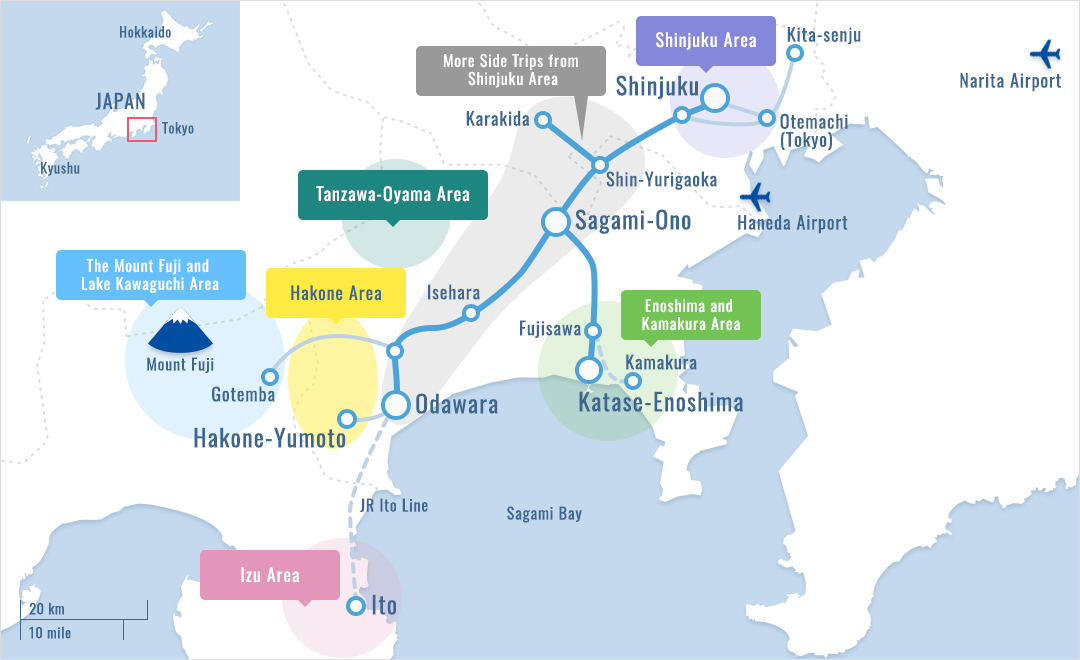 Odakyu map