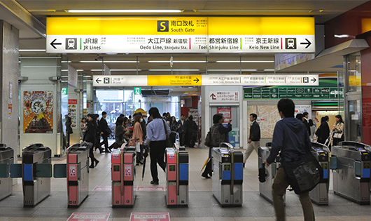 電車的下車方式