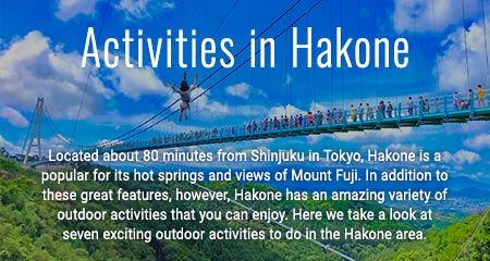 Activities in Hakone