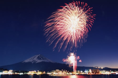 Lake Kawaguchi Fireworks