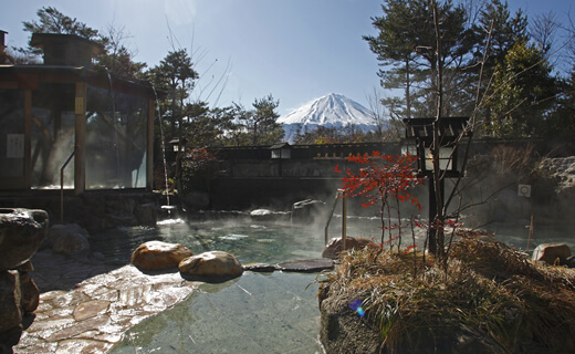 可眺望富士山的温泉 YURARI