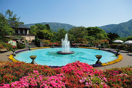 Japan's finest French-style garden, which opened in 1914.